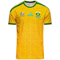 Men Player Version South Africa Home Soccer Jersey World Cup 2026 Yellow