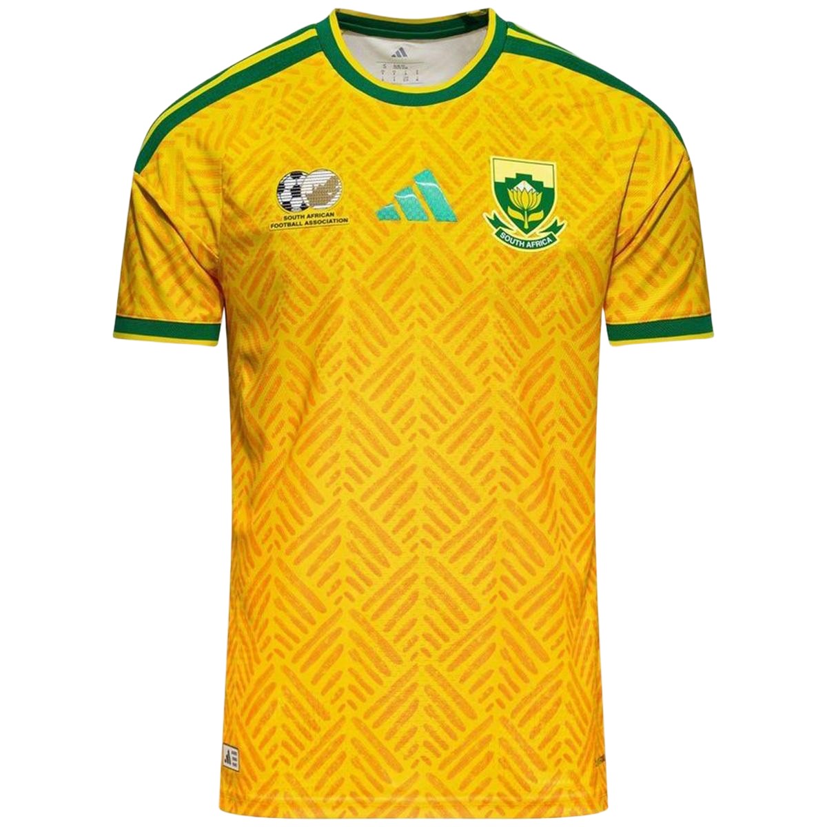 Men Player Version South Africa Home Soccer Jersey World Cup 2026 Yellow