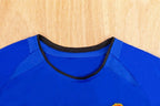 Men Retro Fan Version 02/03 Manchester United Third Soccer Jersey Blue