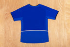 Men Retro Fan Version 02/03 Manchester United Third Soccer Jersey Blue