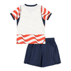 Kids USMNT Home Soccer Jersey Kit(Jersey+Shorts) World Cup 2026 Red&White