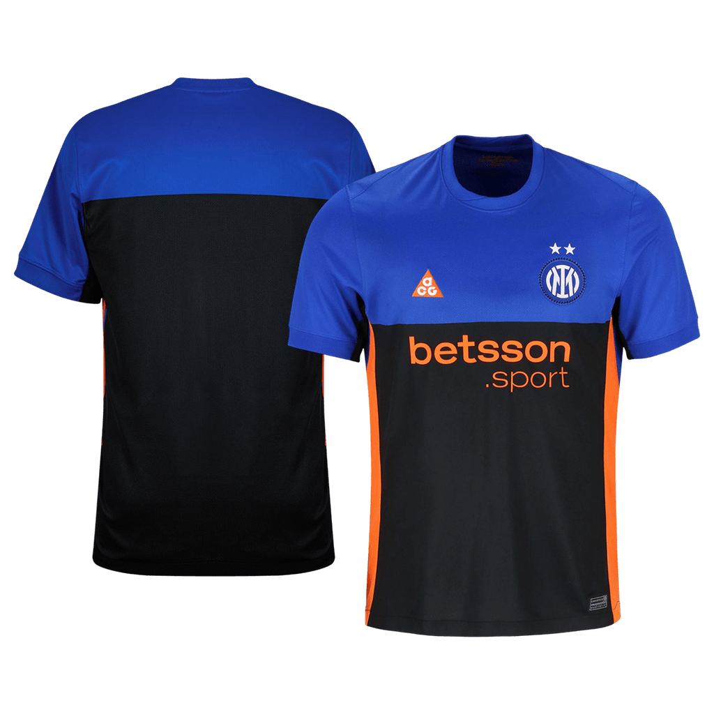 Inter Milan Fourth Soccer Jersey 25/26 Black&Blue