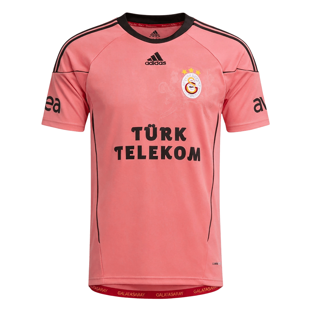 Men Retro Fan Version 2010/11 Third Soccer Jersey Short Sleeve Pink