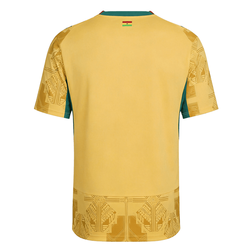 Ghana Away Soccer Jersey World Cup 2026 Yellow