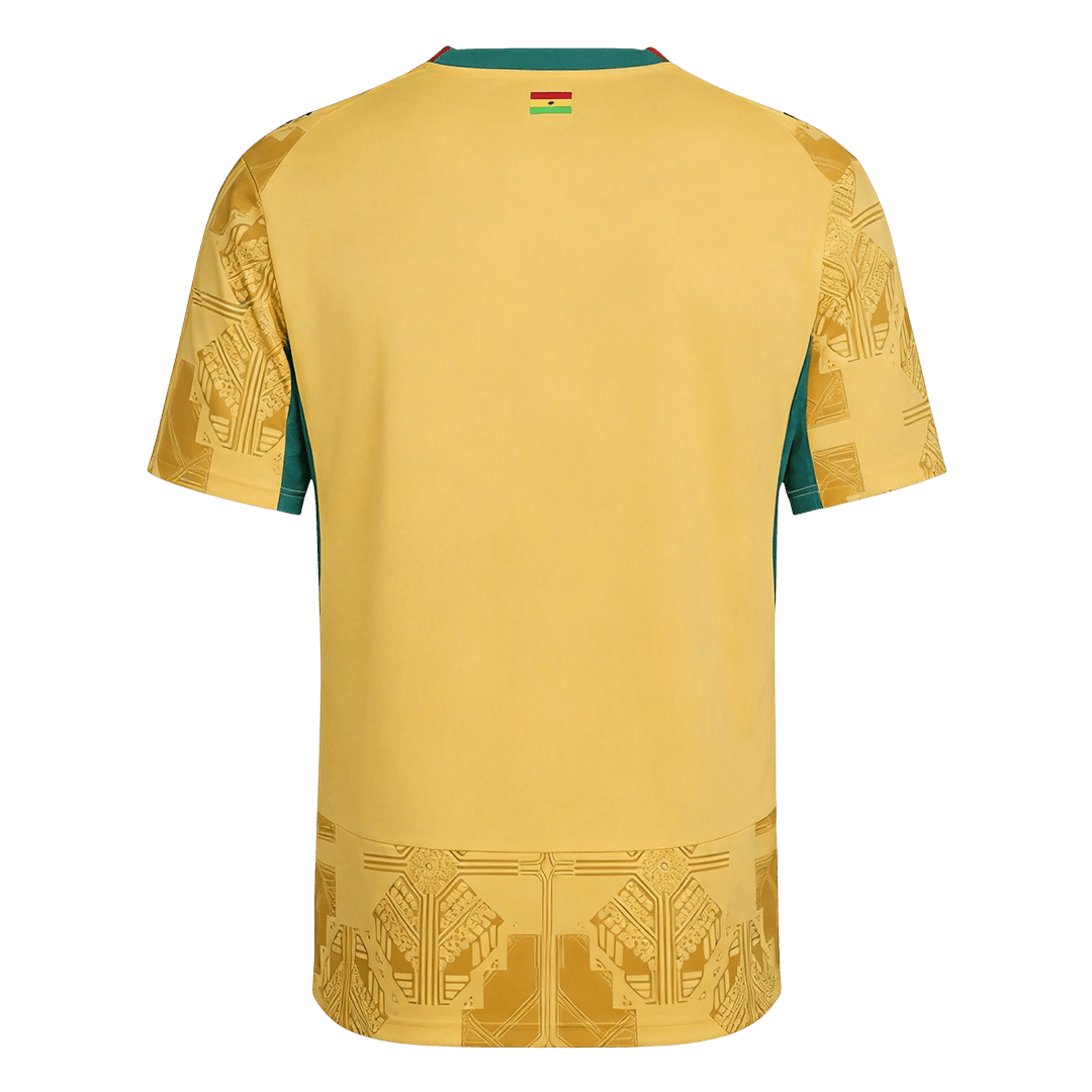 Ghana Away Soccer Jersey World Cup 2026 Yellow