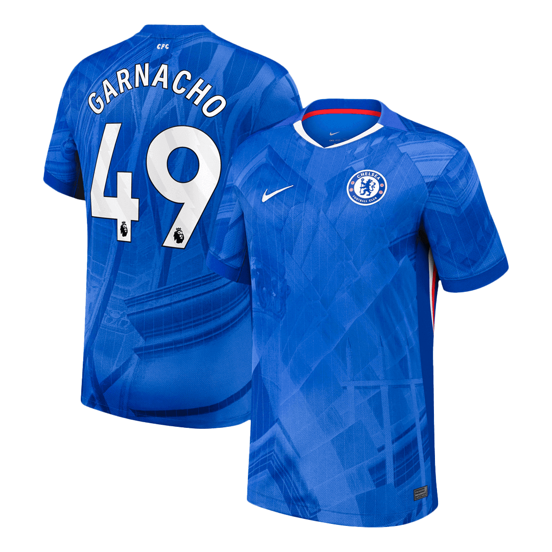Chelsea 2025/26 Home Soccer Jersey - GARNACHO #49