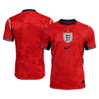 Player Version England Away Soccer Jersey World Cup 2026 Red
