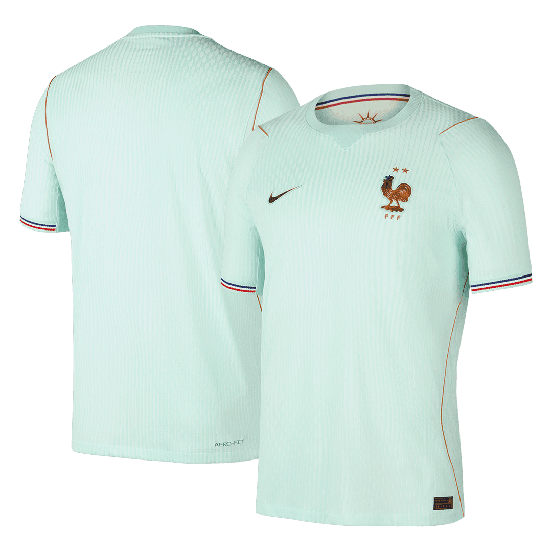 Player Version France Away Soccer Jersey World Cup 2026 Green