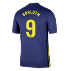 SØRLOTH #9 Atletico Madrid Away Soccer Jersey 2025/26 Navy