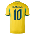 Brazil NEYMAR JR. #10 Soccer Jersey Home Custom Shirt World Cup 2026