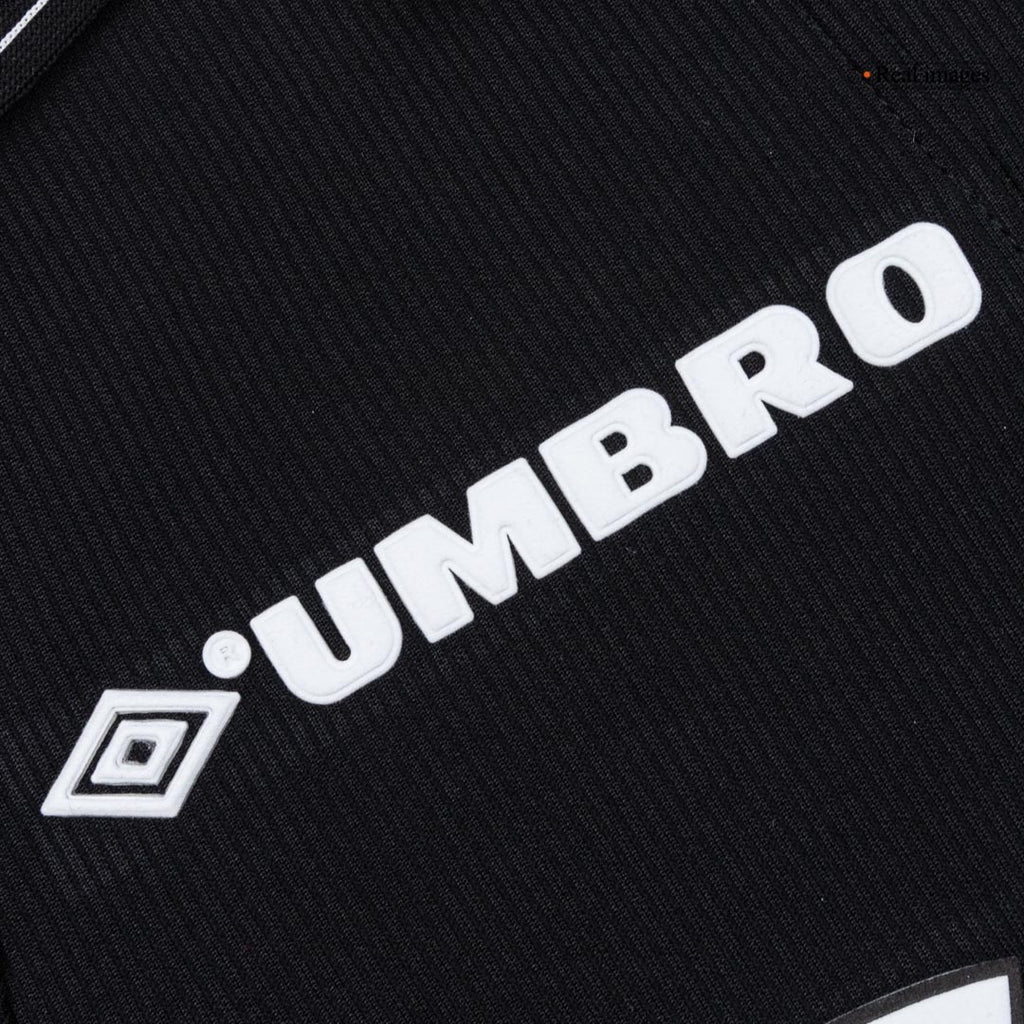 Retro 1998 Manchester United Away Soccer Jersey Black