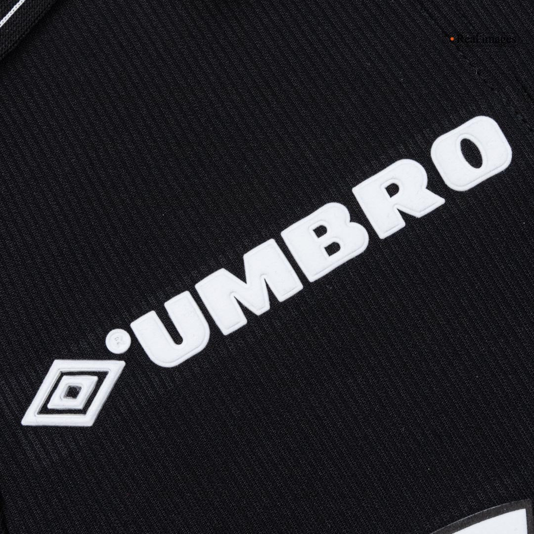 Retro 1998 Manchester United Away Soccer Jersey Black