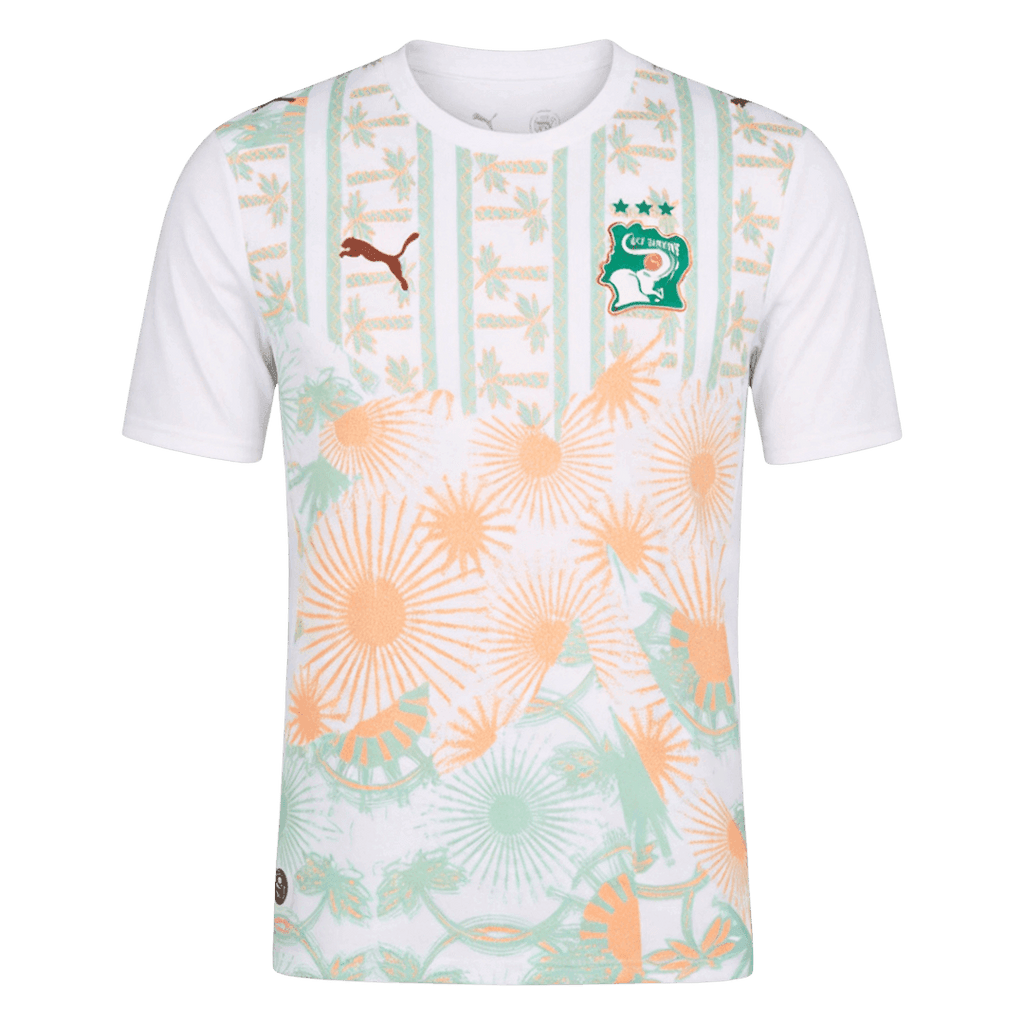 Côte d'Ivoire Away Soccer Jersey World Cup 2026 White