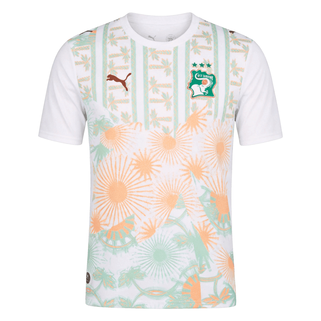 Côte d'Ivoire Away Soccer Jersey World Cup 2026 White