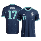 WIRTZ #17 Germany Away Soccer Jersey World Cup 2026 Navy