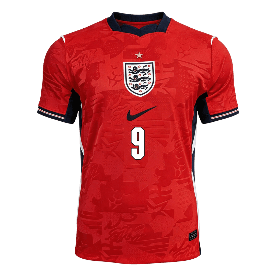 KANE #9 Player Version England Away Soccer Jersey World Cup 2026 Red