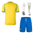 Brazil Home Full Kit (Jersey+Shorts+Socks) World Cup 2026 Yellow