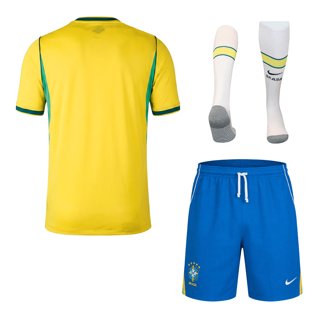 Brazil Home Full Kit (Jersey+Shorts+Socks) World Cup 2026 Yellow