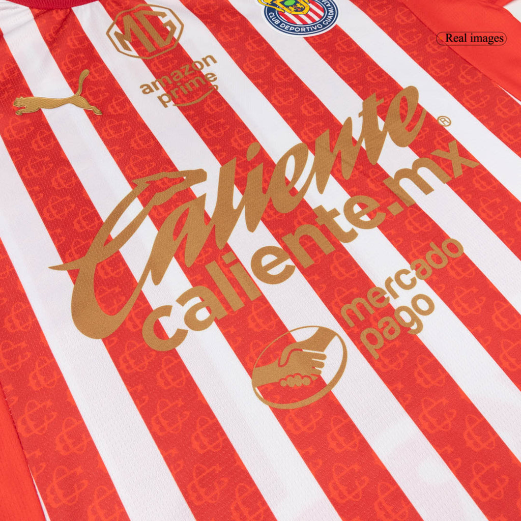 Chivas Home Soccer Jersey 26/27 Red&White