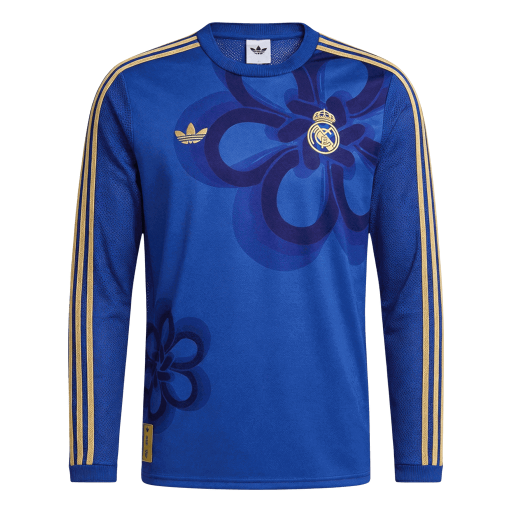 Real Madrid CNY Long Sleeve Soccer Jersey 25/26 Blue