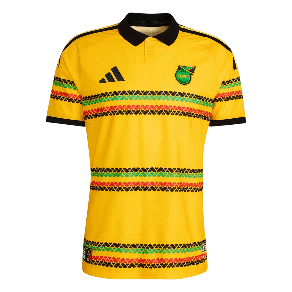 Player Version Jamaica Home Soccer Jersey World Cup 2026 Yellow