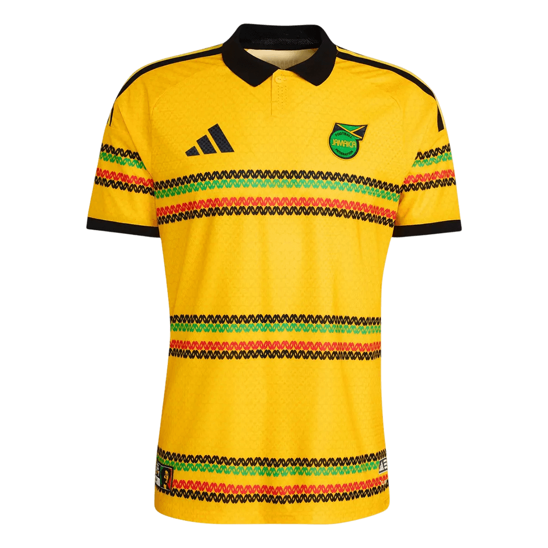 Player Version Jamaica Home Soccer Jersey World Cup 2026 Yellow
