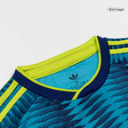 Kid's Colombia Away Soccer Jersey Kit(Jersey+Shorts) World Cup 2026 Blue