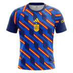 Spain Pre-Match Soccer Jersey World Cup 2026 Navy