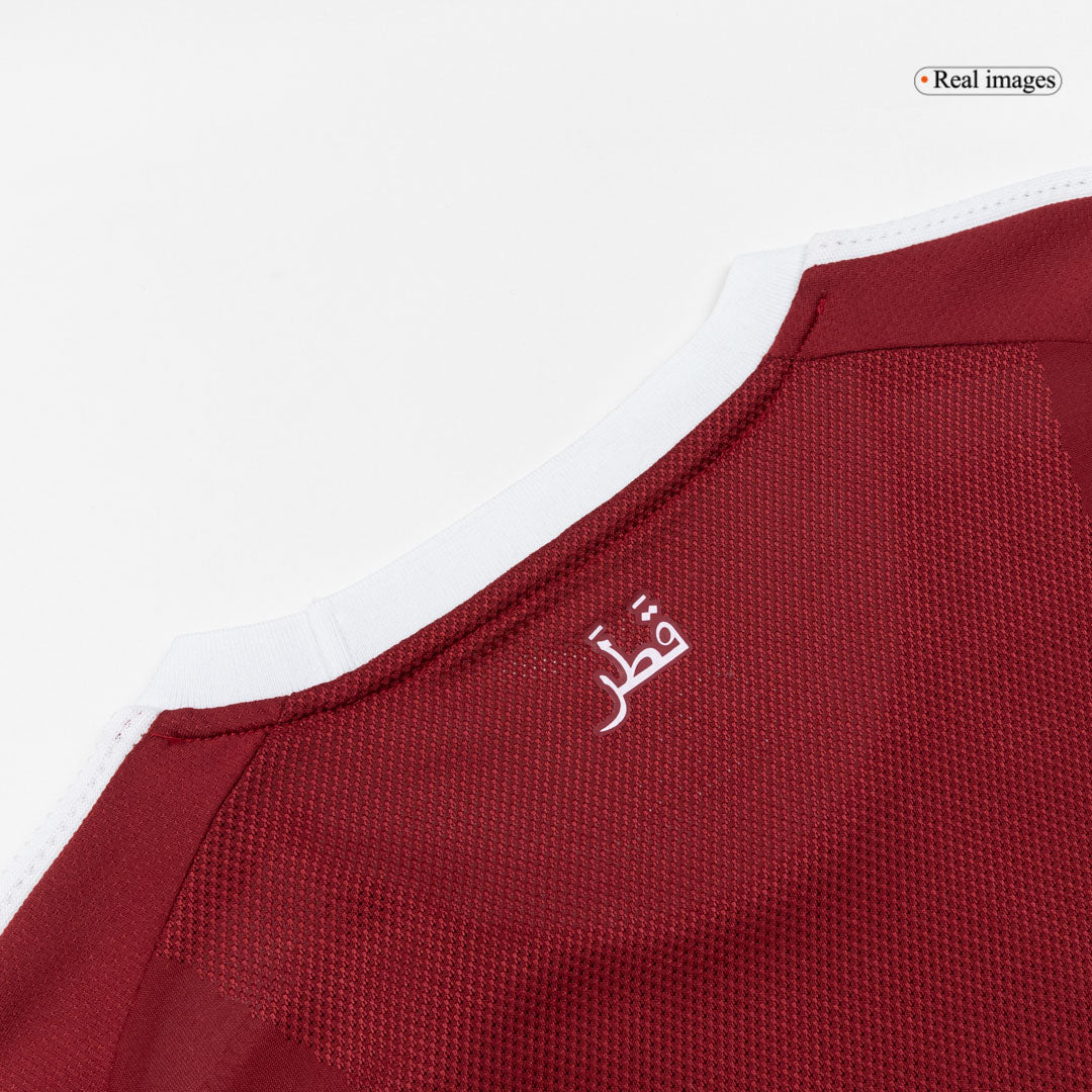 Player Version Qatar Home Soccer Jersey World Cup 2026 Red