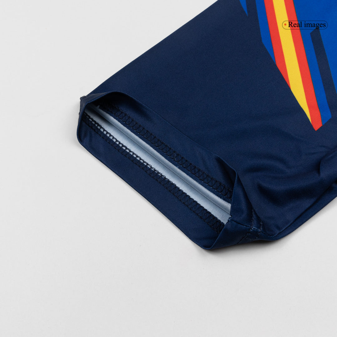 Spain Pre-Match Soccer Jersey World Cup 2026 Navy