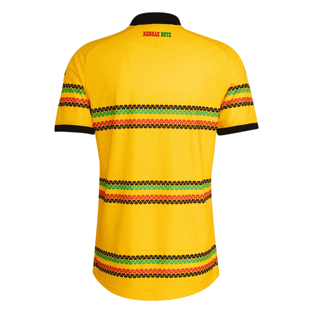 Player Version Jamaica Home Soccer Jersey World Cup 2026 Yellow