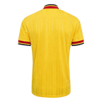 Men Retro Fan Version Arsenal Away Soccer Jersey 1993/94 Yellow