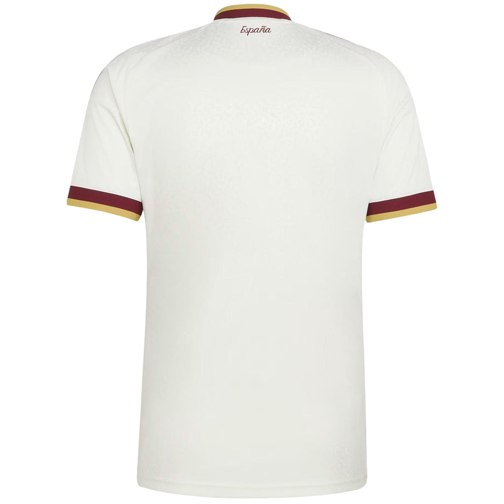 Spain Away Soccer Jersey Kit (Jersey+Shorts) World Cup 2026 White