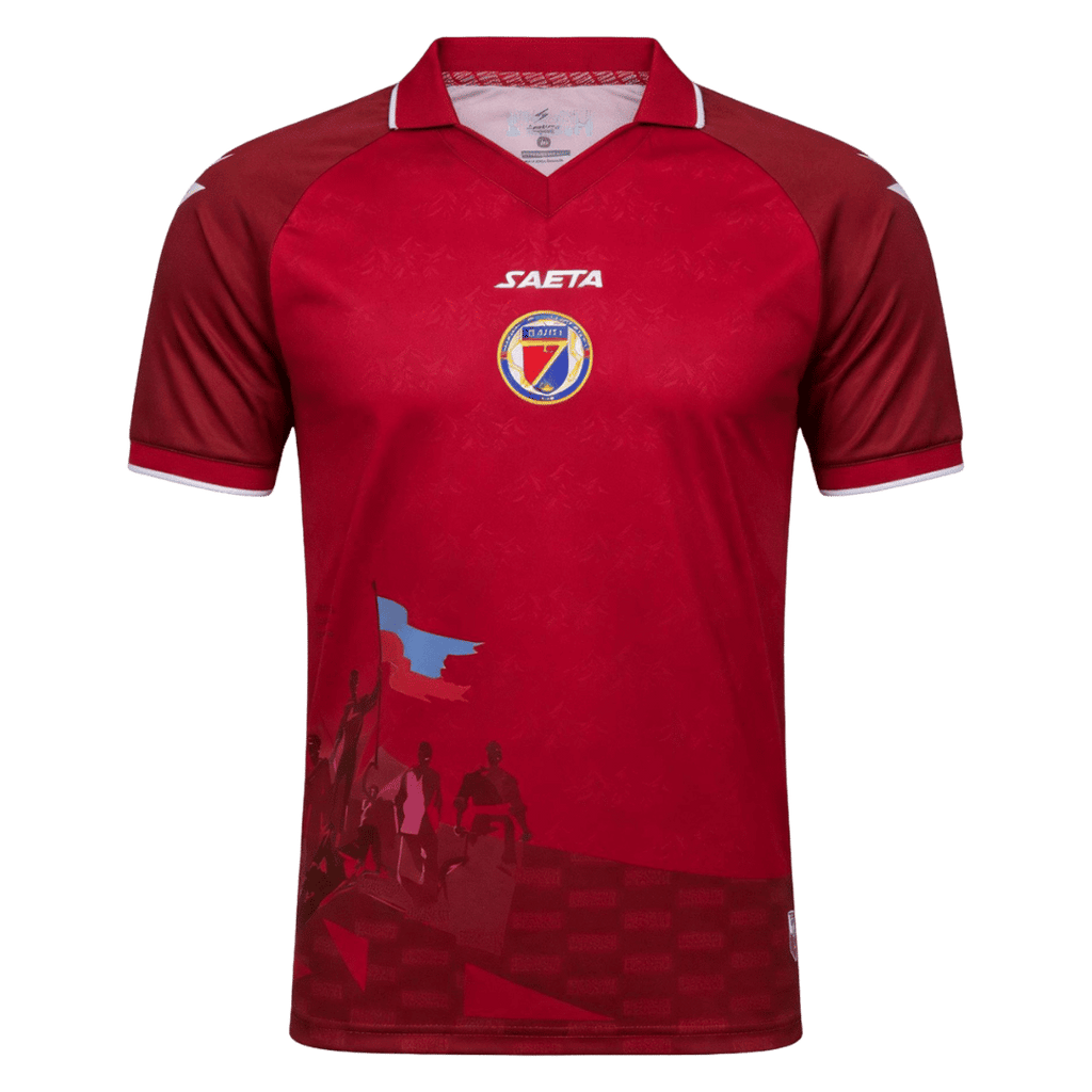 Haiti Third Soccer Jersey World Cup 2026 Red