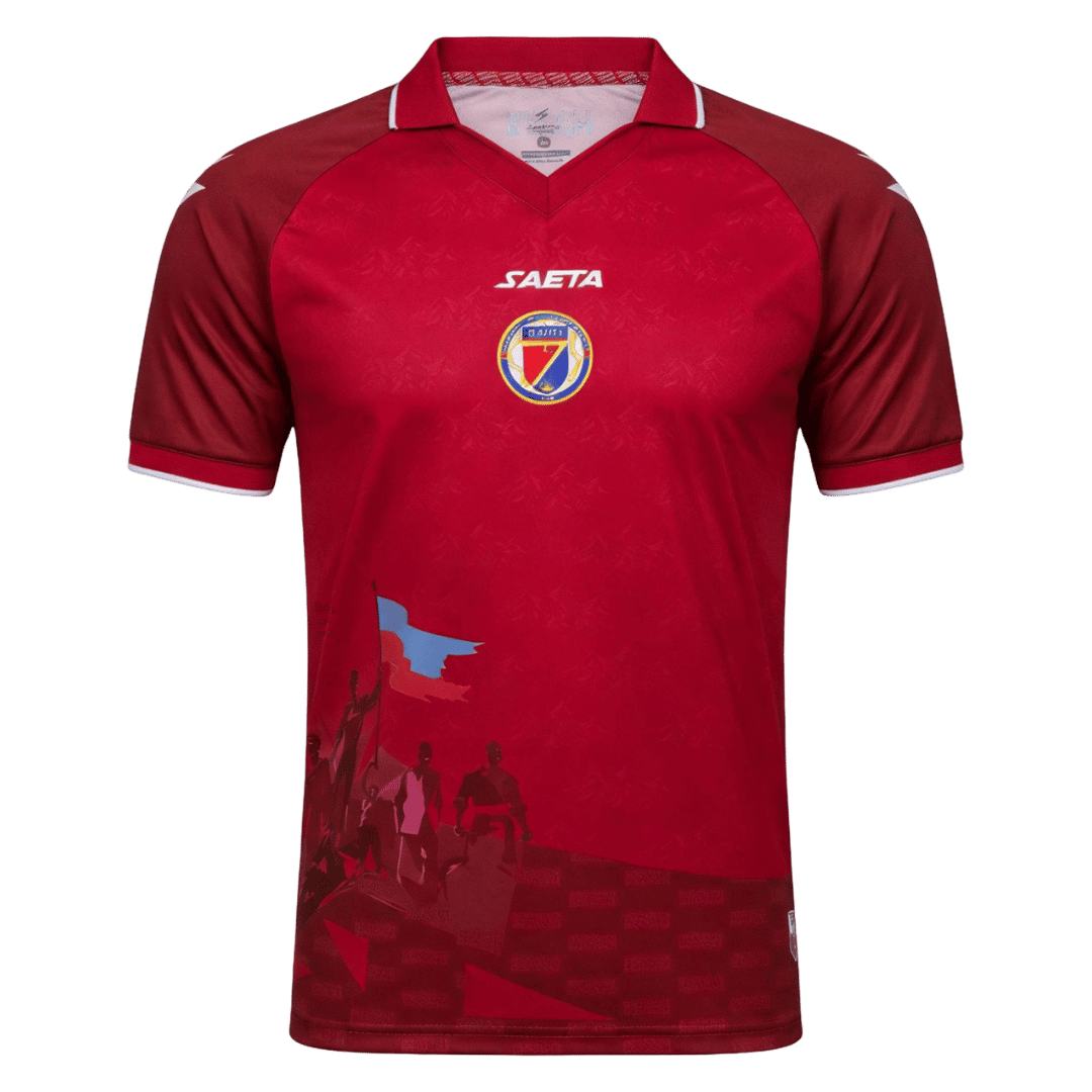Haiti Third Soccer Jersey World Cup 2026 Red