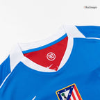 SØRLOTH #9 Atletico Madridl Third Soccer Jersey 25/26 Blue