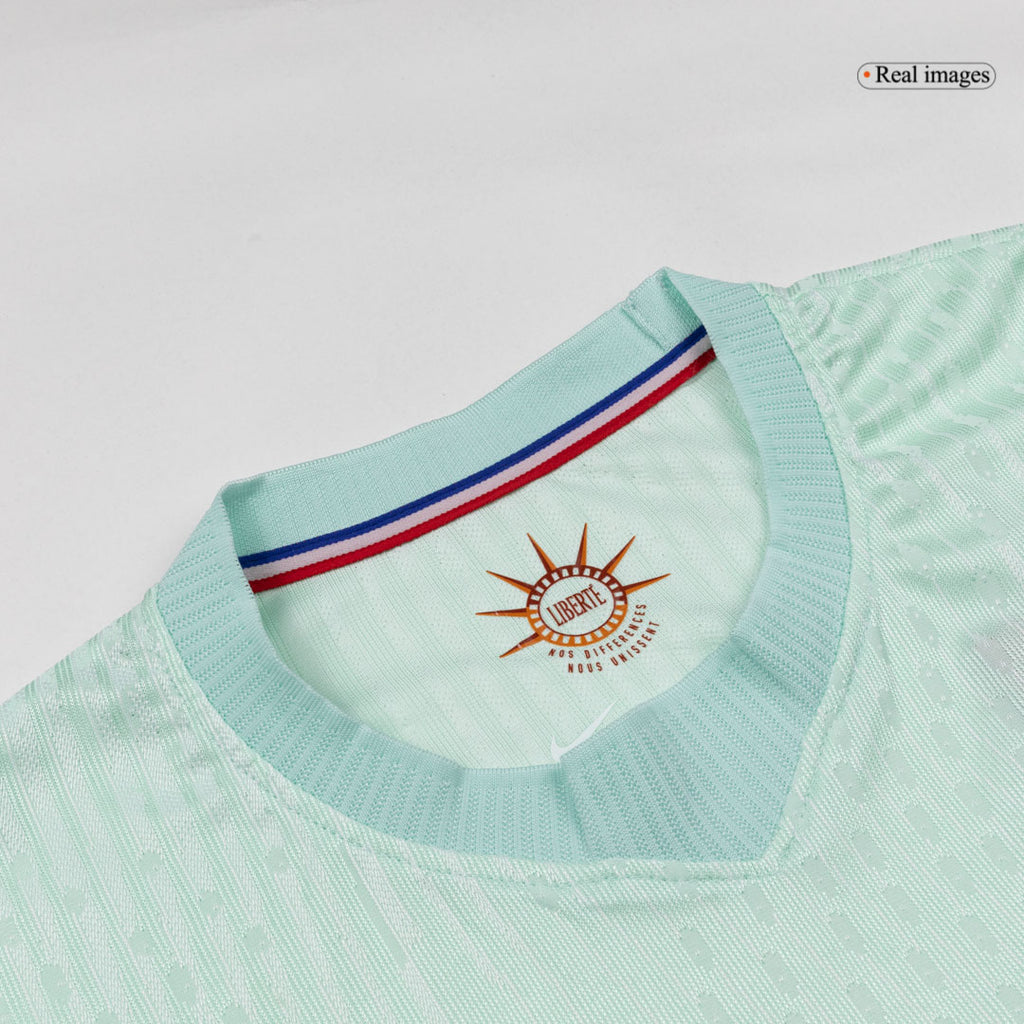 Player Version France Away Soccer Jersey World Cup 2026 Green