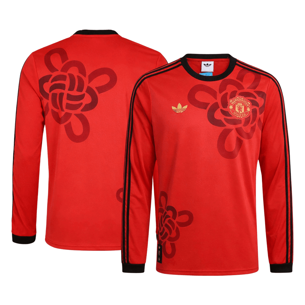 Manchester United CNY Long Sleeve Soccer Jersey 25/26 Red