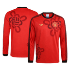 Manchester United CNY Long Sleeve Soccer Jersey 25/26 Red