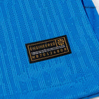 SØRLOTH #9 Player Version Madridl Third Soccer Jersey 25/26 Blue