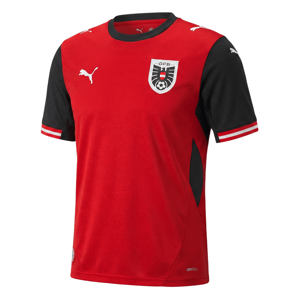 Austria Home Soccer Jersey World Cup 2026 Red
