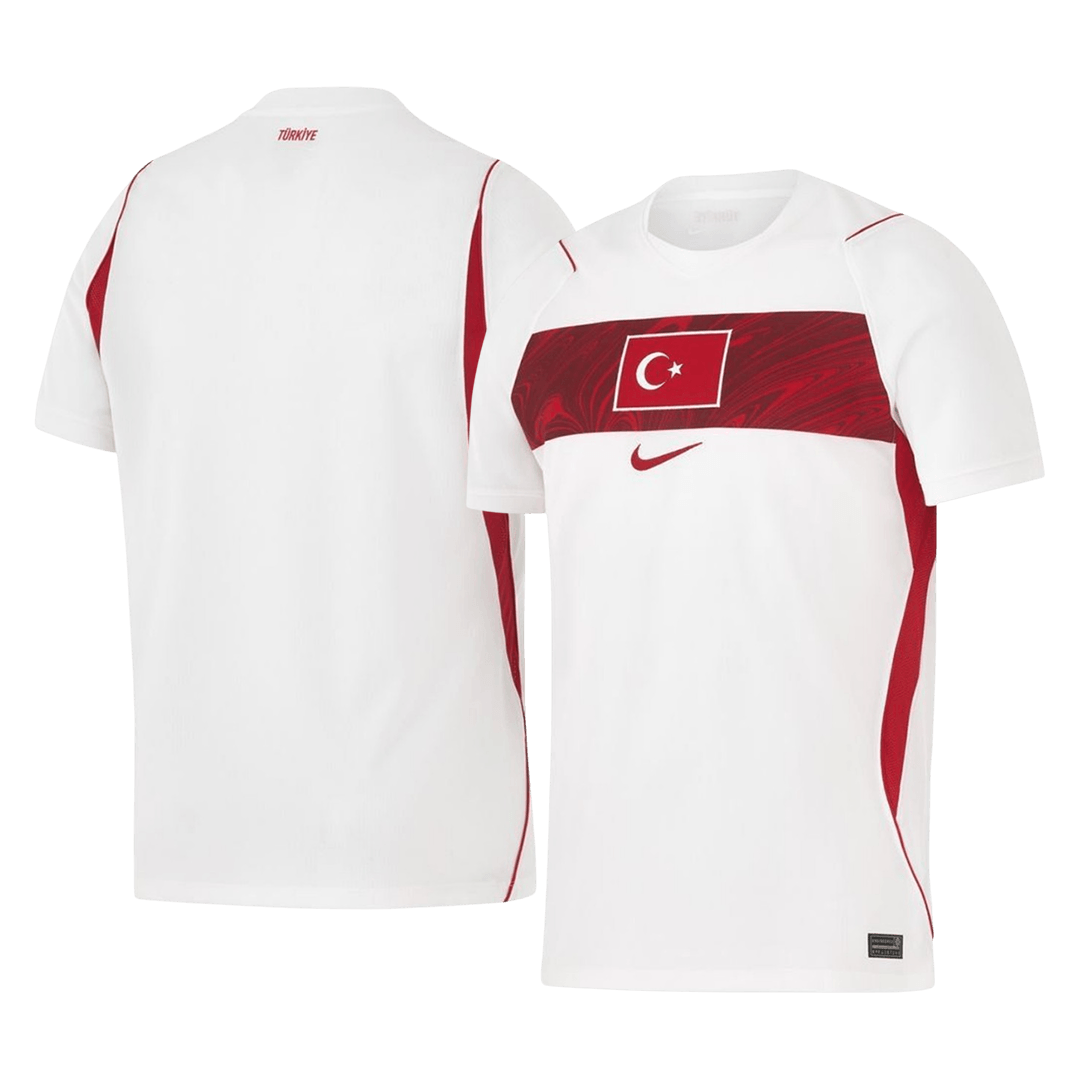 Men Fan 2026 Turkey Away Soccer Jersey World Cup 2026 White