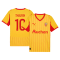 THAUVIN#10 RC Lens Home Soccer Jersey 25/26 Red&Yellow