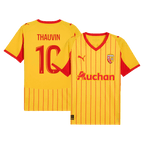 THAUVIN#10 RC Lens Home Soccer Jersey 25/26 Red&Yellow