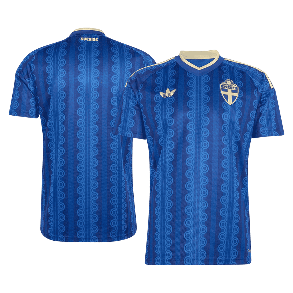 Sweden Away Soccer Jersey World Cup 2026 Blue