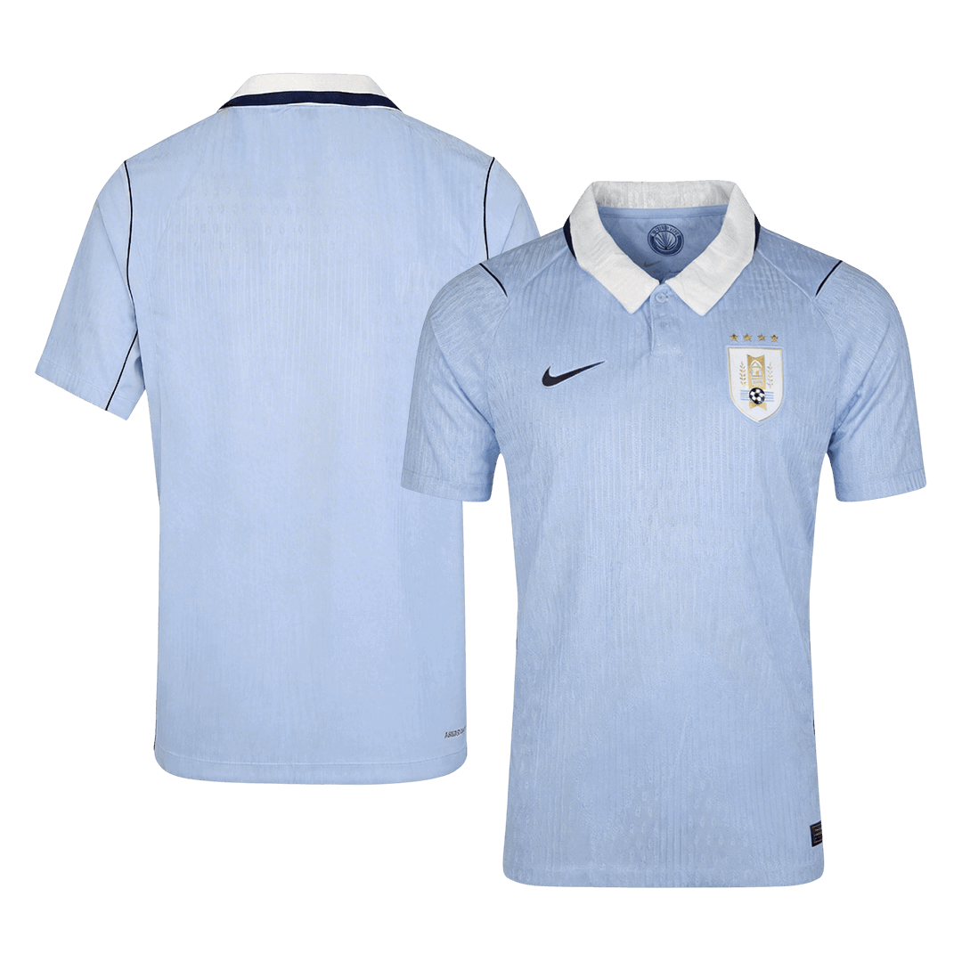 Player Version Uruguay Home Soccer Jersey World Cup 2026 Blue