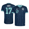 WIRTZ #17 Player Version Germany Away Soccer Jersey World Cup 2026 Navy