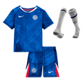 Kids Chelsea 2025/26 Home Full Soccer Kit