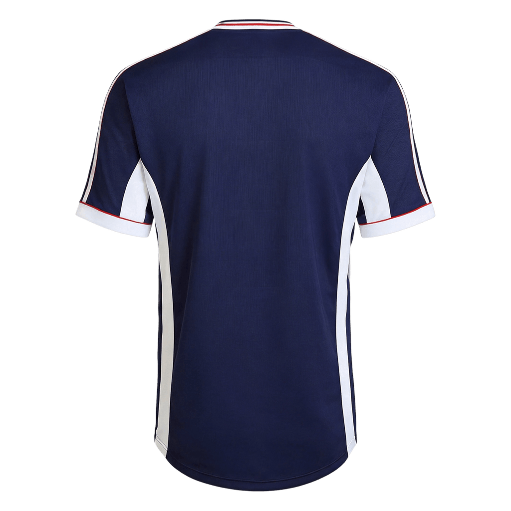 Men Retro Fan Version Yugoslavia Home Soccer Jersey World Cup 1998 Navy