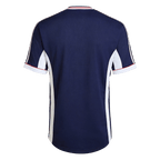 Men Retro Fan Version Yugoslavia Home Soccer Jersey World Cup 1998 Navy